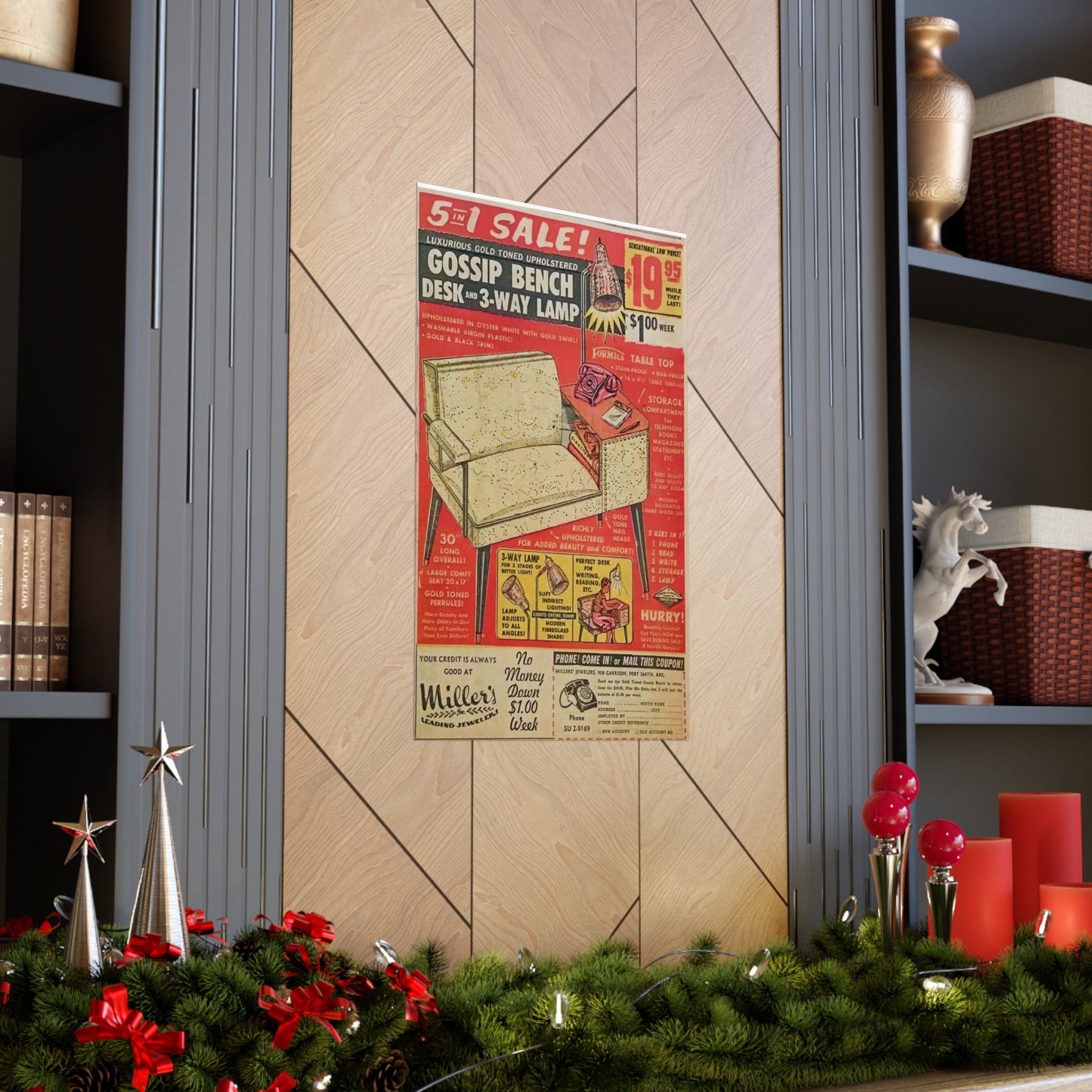 The Gossip Bench Poster