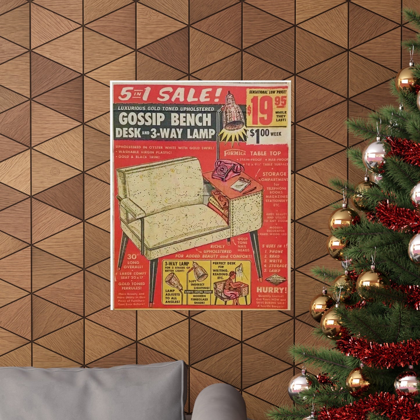 The Gossip Bench Poster