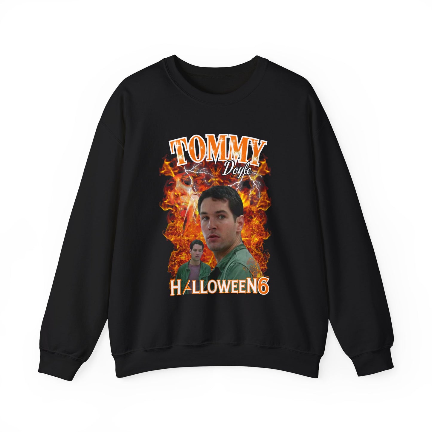 Paul Rudd as Tommy Doyle in “Halloween: The Curse of Michael Myers” Boyfriend/Girlfriend Bootleg Style T-Shirt Crewneck Sweatshirt