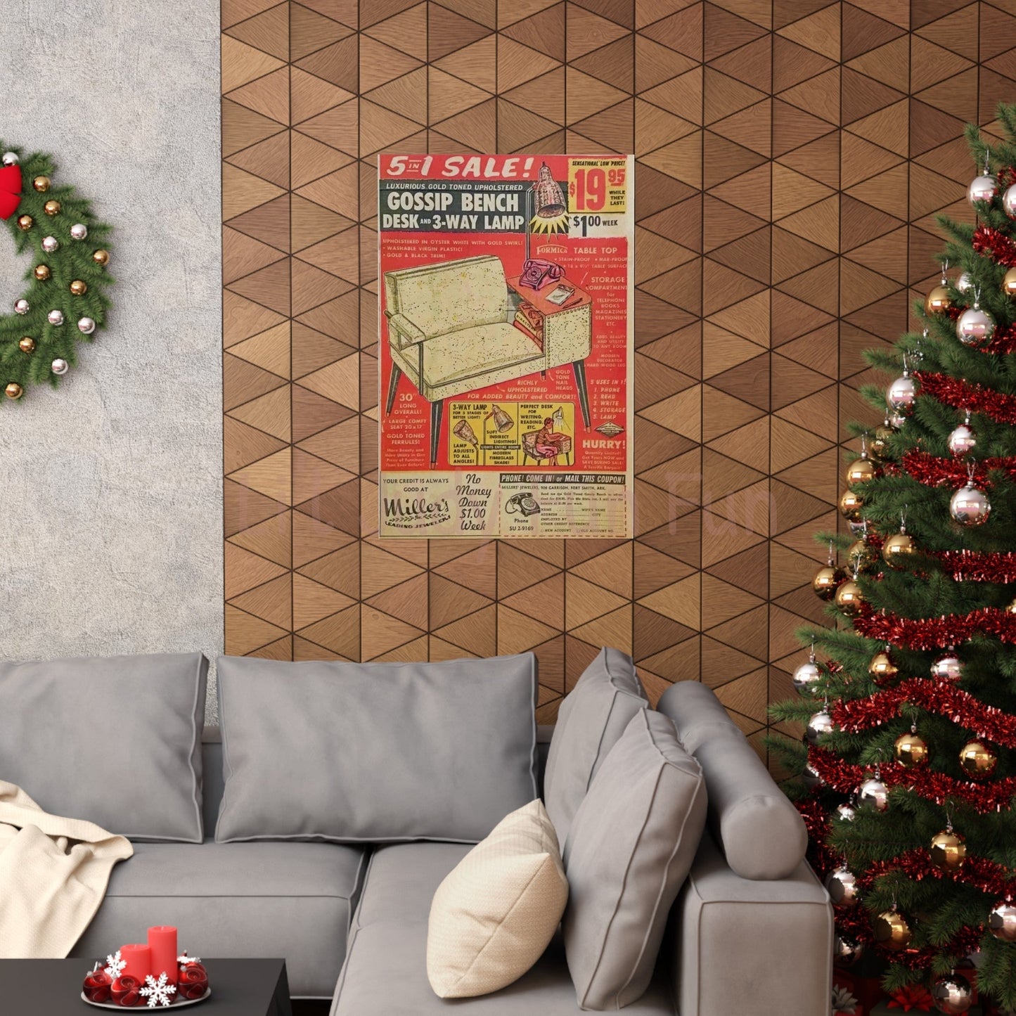 The Gossip Bench Poster