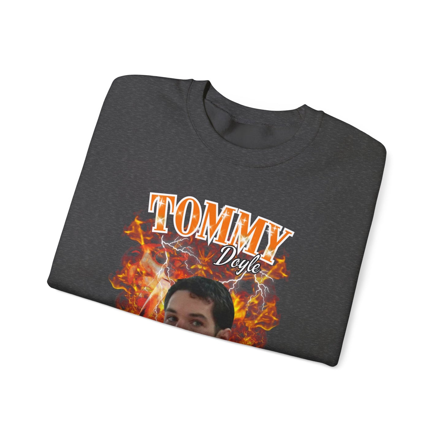 Paul Rudd as Tommy Doyle in “Halloween: The Curse of Michael Myers” Boyfriend/Girlfriend Bootleg Style T-Shirt Crewneck Sweatshirt