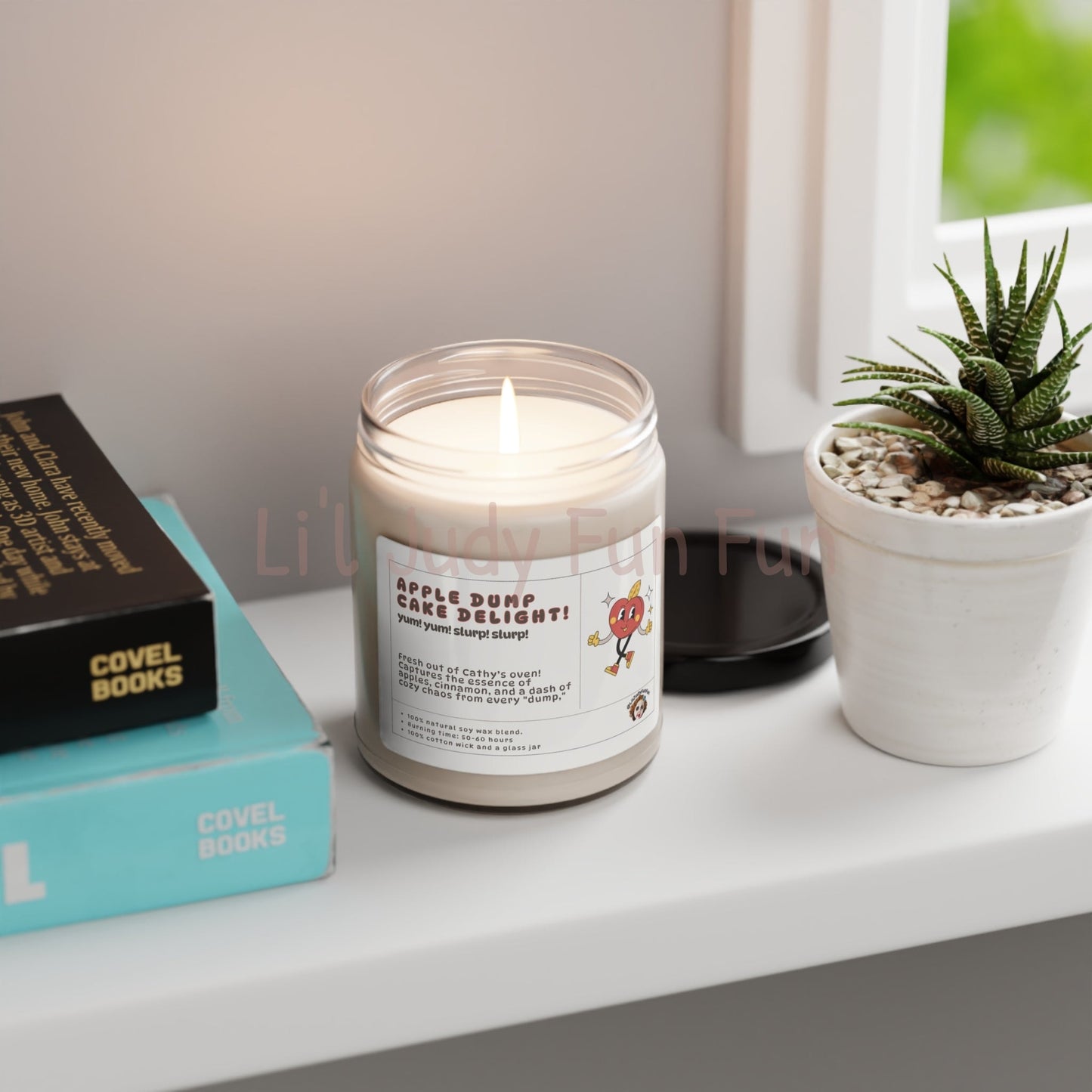 Apple Dump Cake Delight Soy Candle, 9oz
