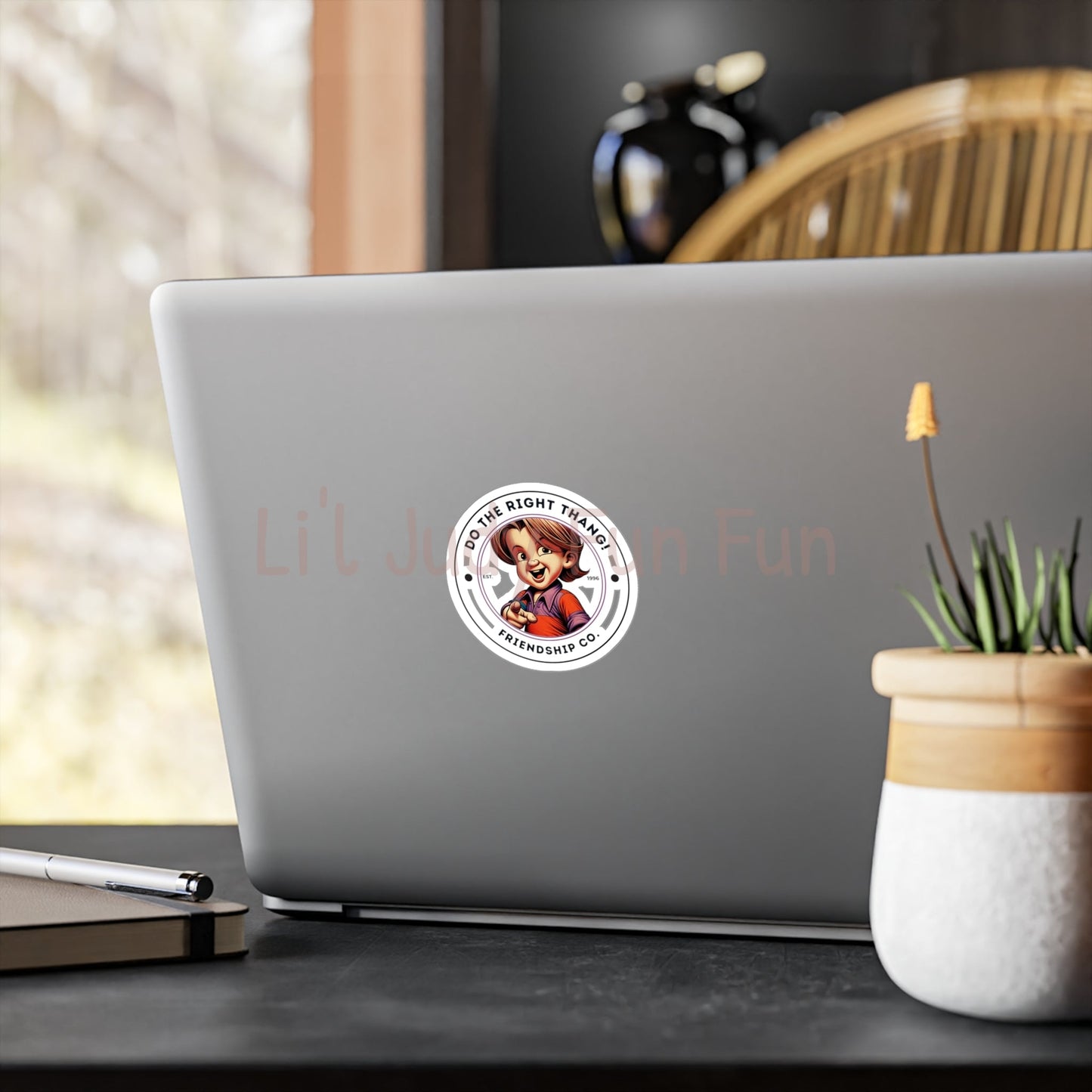 "Do The Right Thang" Version 3 Kiss-Cut Stickers