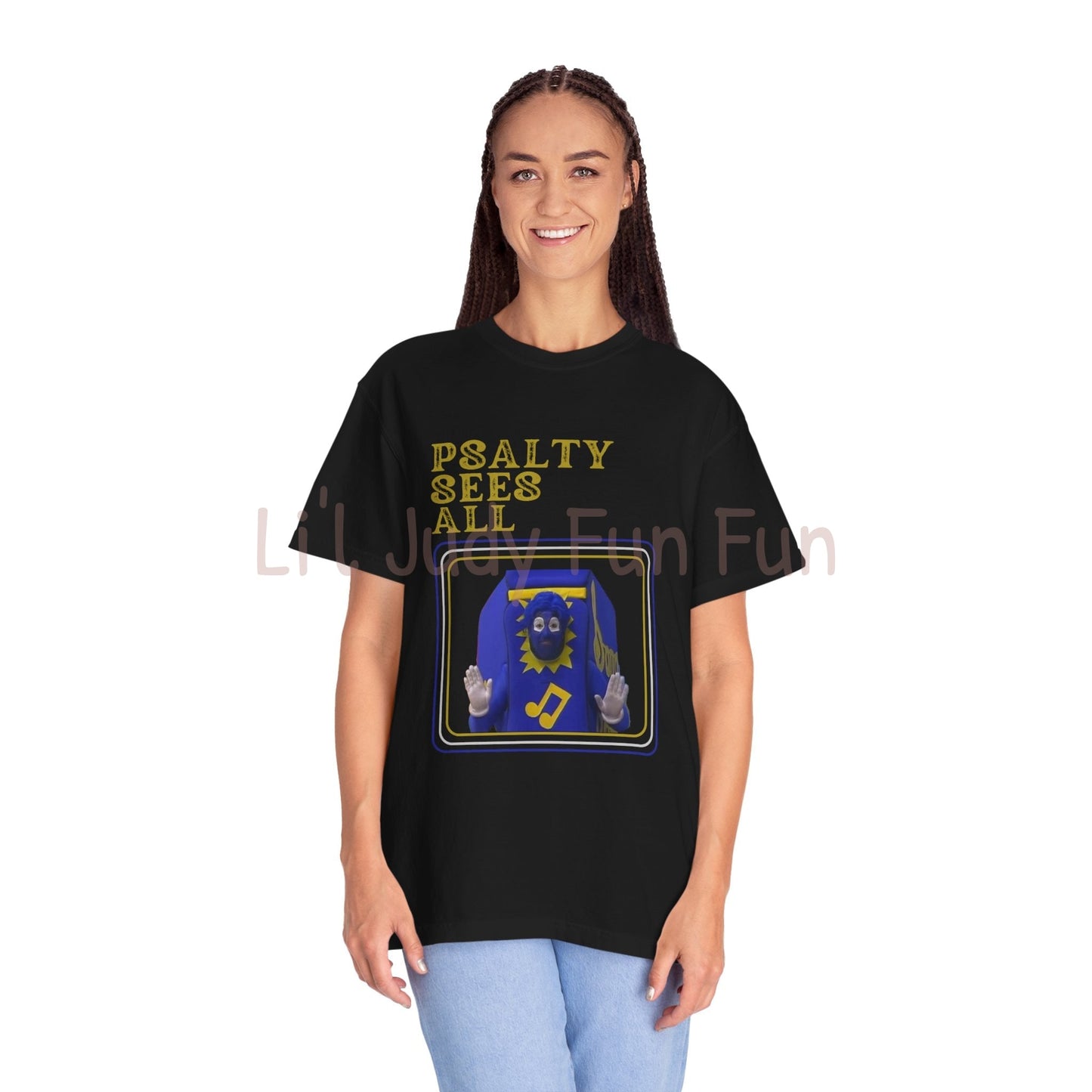 Psalty Sees All! T-Shirt (Black)