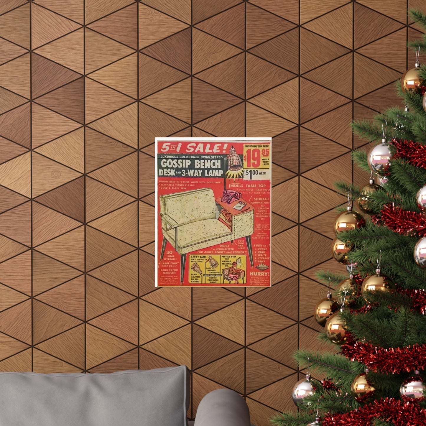 The Gossip Bench Poster