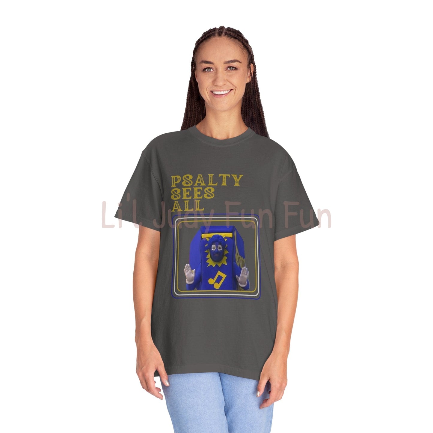 Psalty Sees All! T-Shirt (Black)