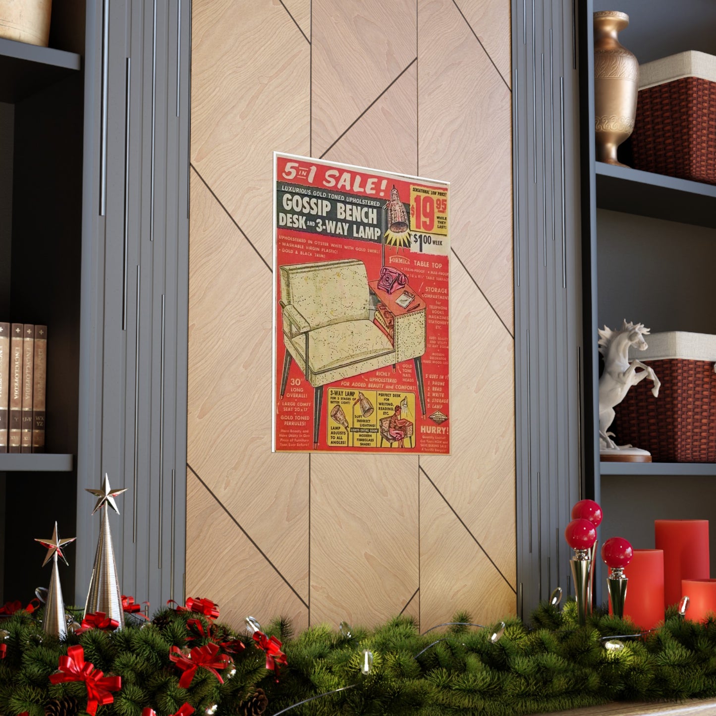 The Gossip Bench Poster