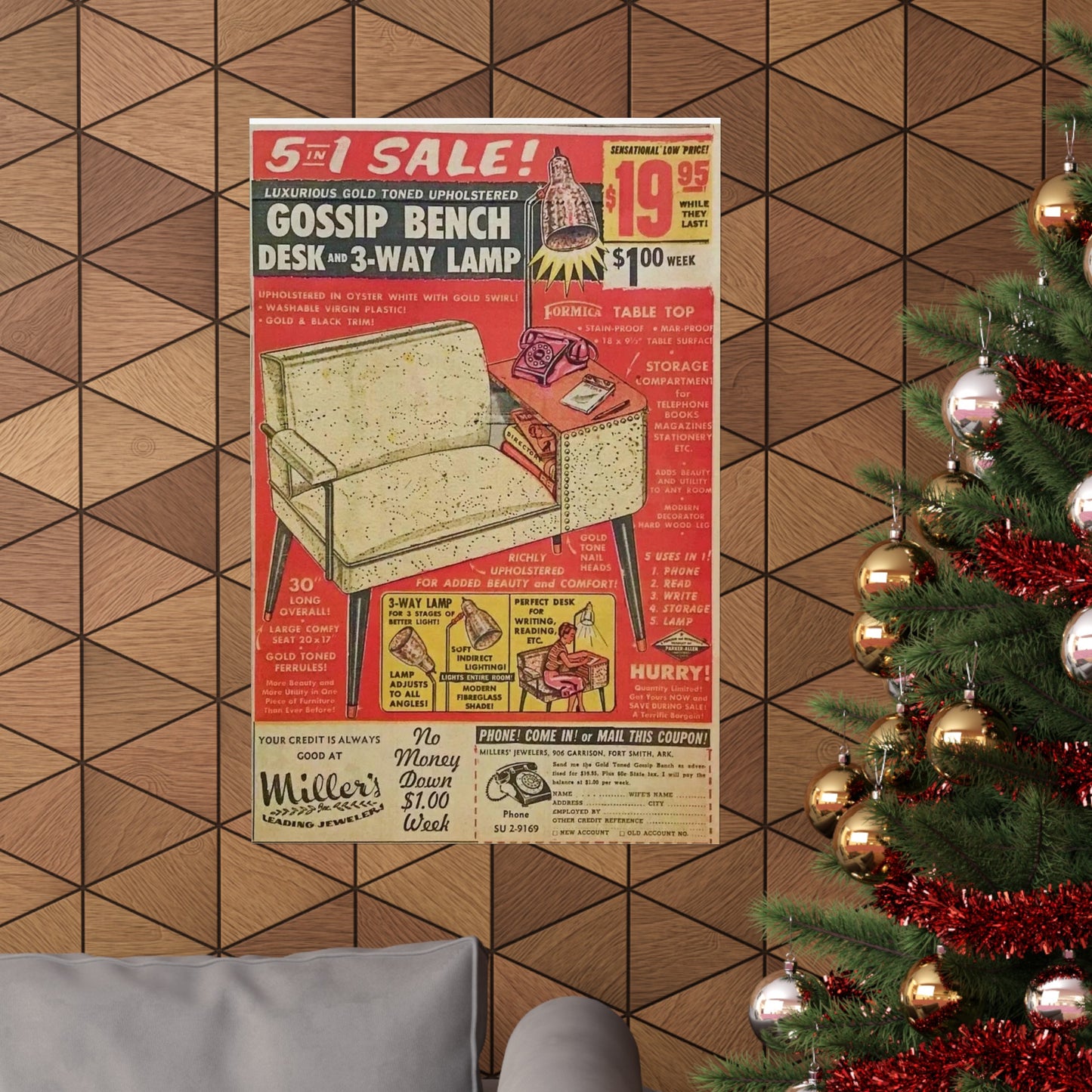The Gossip Bench Poster