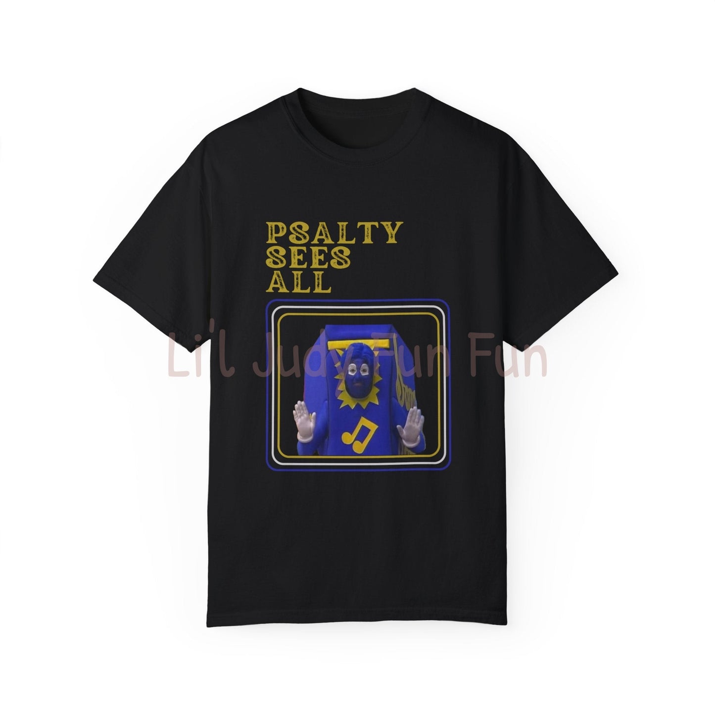 Psalty Sees All! T-Shirt (Black)